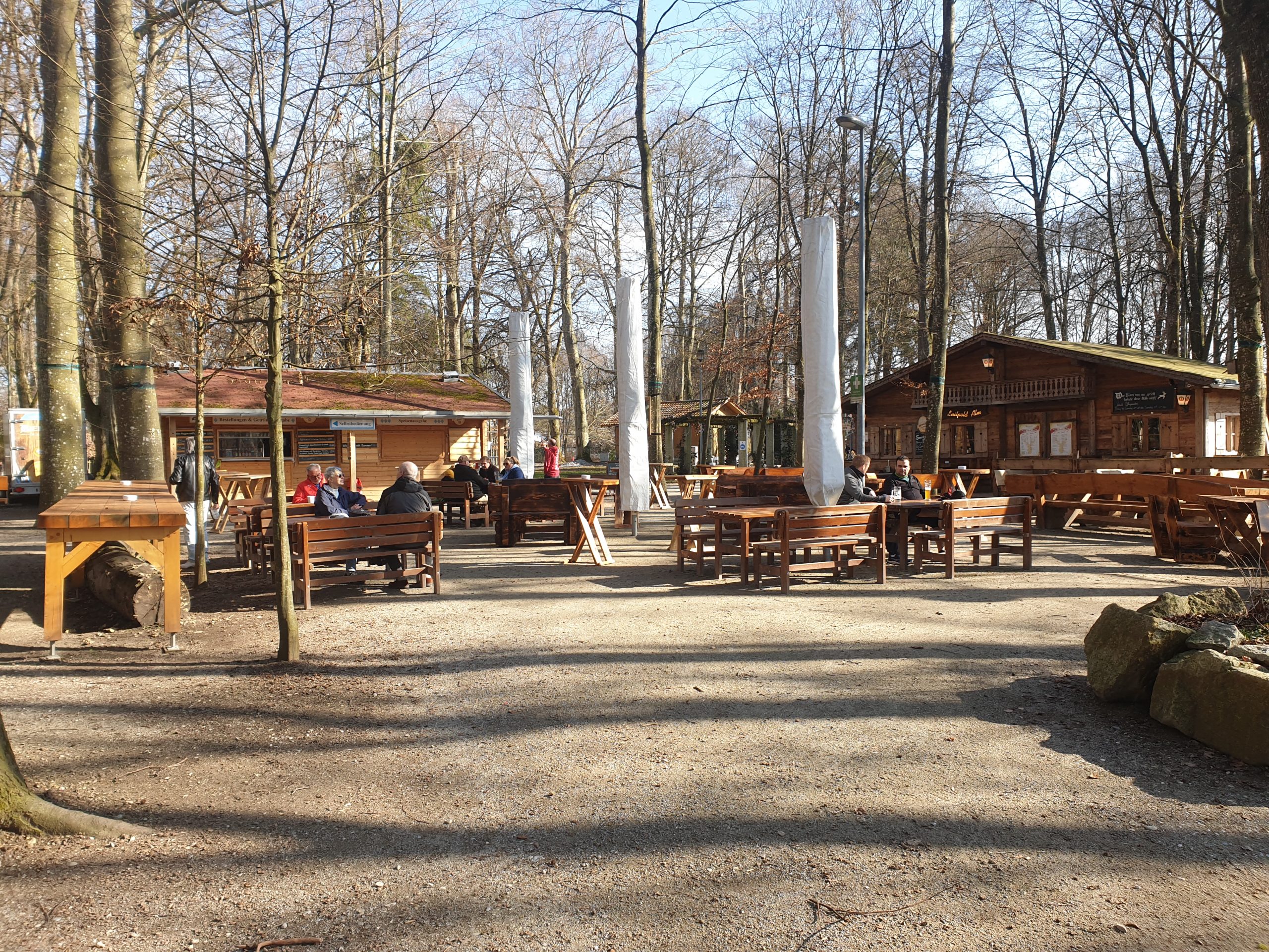 Biergarten im Luitpoldpark